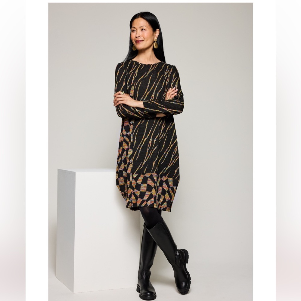 Shea Dress Jaquard Knit Kozan M